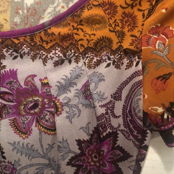 Etro Women's Dress-Size 40 Made In Italy Multicolor - Picture 5 of 8